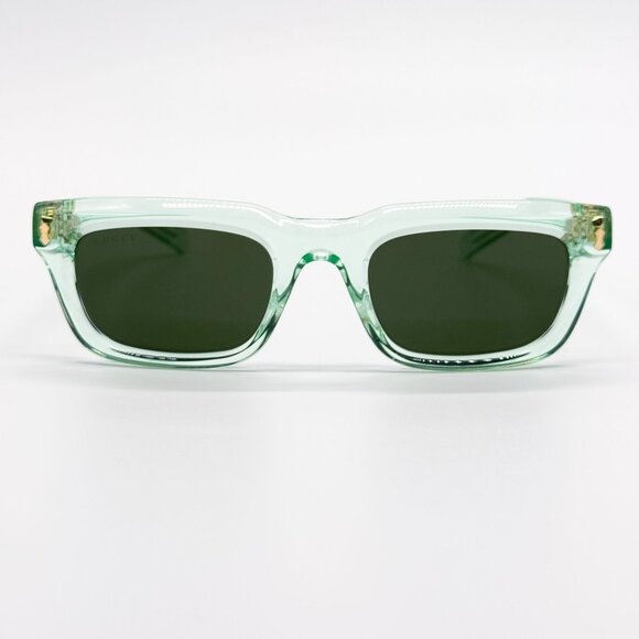 NEW GG1524S 004 GUCCI UNISEX GREEN SUNGLASSES GUCCI - Picture 5 of 9